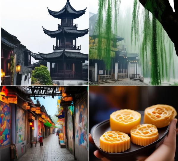 姑苏风情探秘，景点与特产的韵味之旅,姑苏风情探秘，景点与特产的韵味之旅,古城,美景,特产,第1张