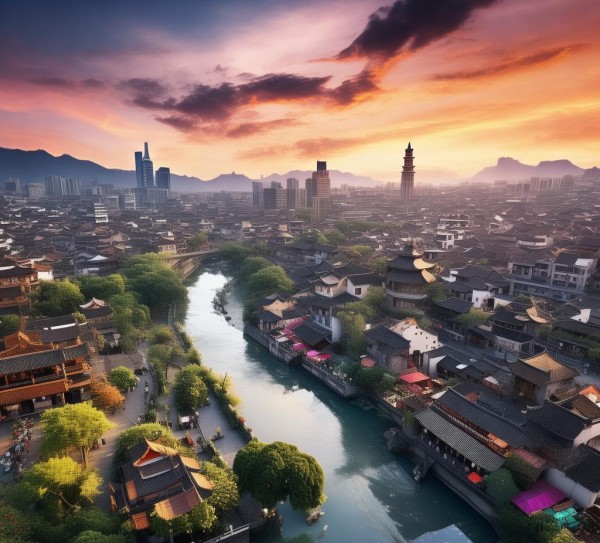 陵城区，历史与现代交织的美丽画卷