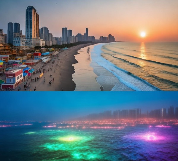 深圳海滨风情之旅，探秘光海滩，尽享沙滩美景